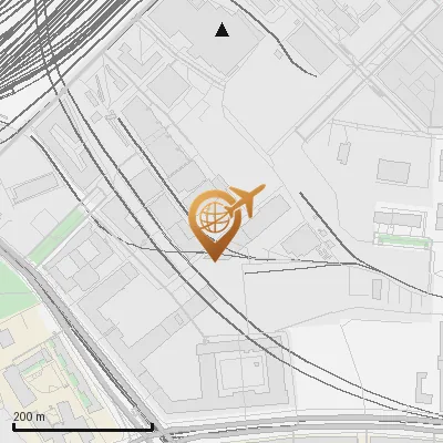 Karte Am Kartoffelgarten 12-14, 81671 München