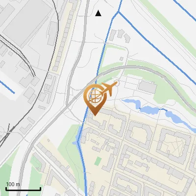 Karte Am Kleinen Kanal 5-7, 21107 Hamburg