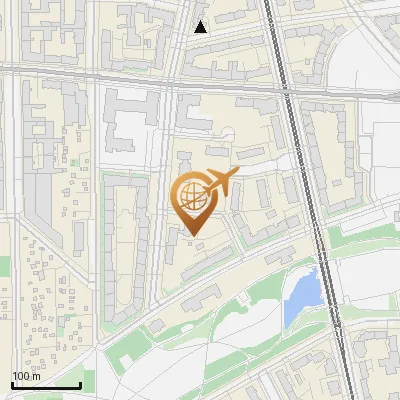 Karte Am Mühlenberg 13, 10825 Berlin