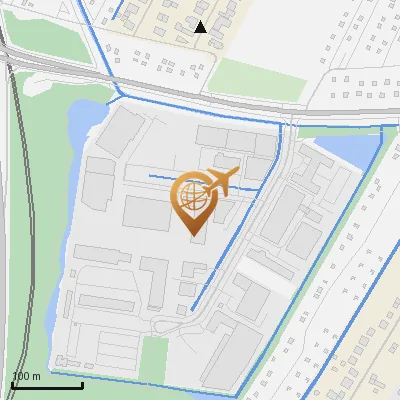 Karte Am Neuländer Gewerbepark 1, 21079 Hamburg