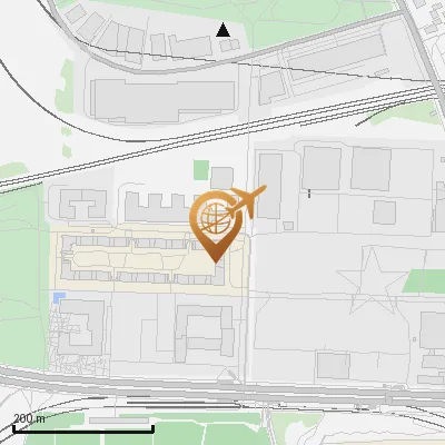 Karte Am Oberwiesenfeld 33-35, 80809 München