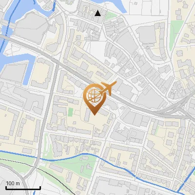 Karte Am Pool 1-5, 21029 Hamburg