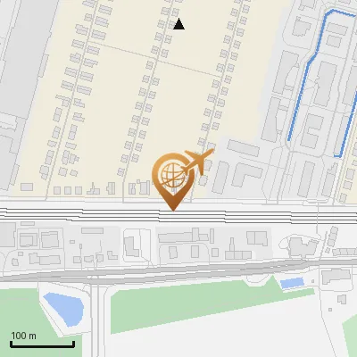 Karte Am Radeland 103, 21079 Hamburg