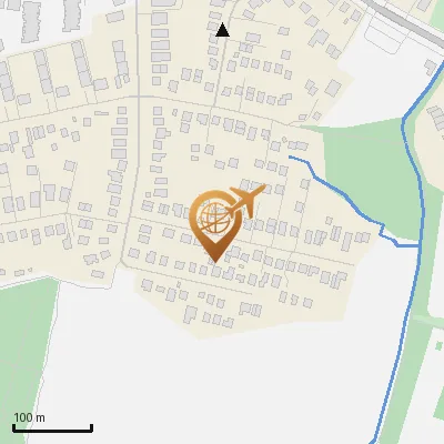 Karte Am Ree 44-47, 22459 Hamburg