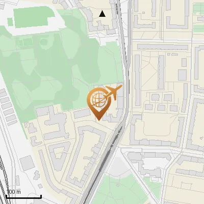 Karte Am Stadtpark 1, 10367 Berlin