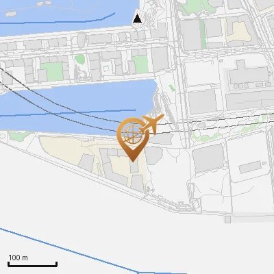 Karte Am Strandkai 3-8, 20457 Hamburg