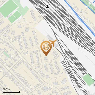 Karte Am Weinberg 11-13, 21079 Hamburg