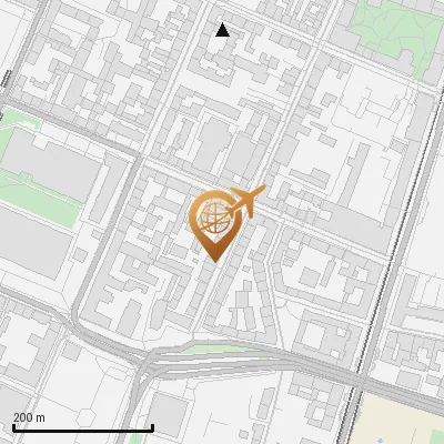 Karte Amalienstraße 19-28, 80333 München