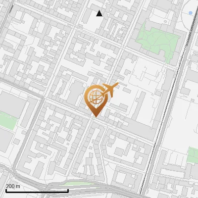 Karte Amalienstraße 32-36, 80799 München