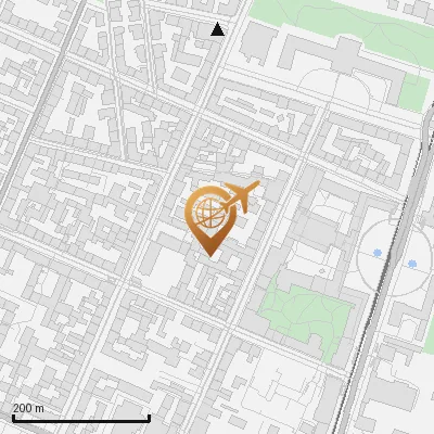 Karte Amalienstraße 69-73, 80799 München