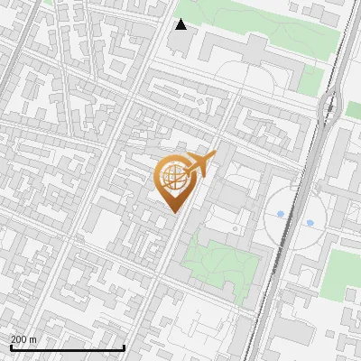 Karte Amalienstraße 77, 80799 München