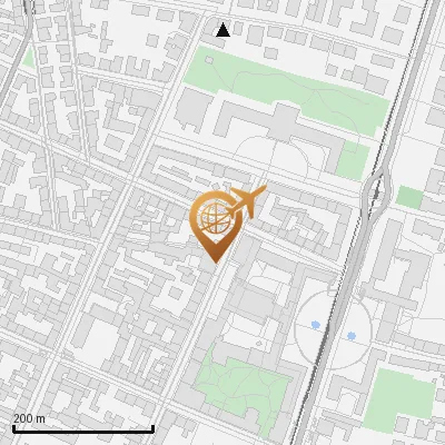 Karte Amalienstraße 91, 80799 München