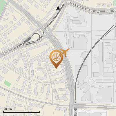 Karte Amberger Straße 30-50, 81679 München