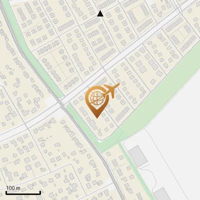 Karte Amelie-Beese-Zeile 3-16, 14089 Berlin