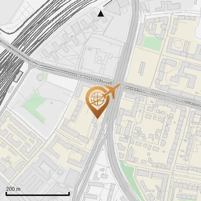 Karte Ampfingstraße 51, 81671 München