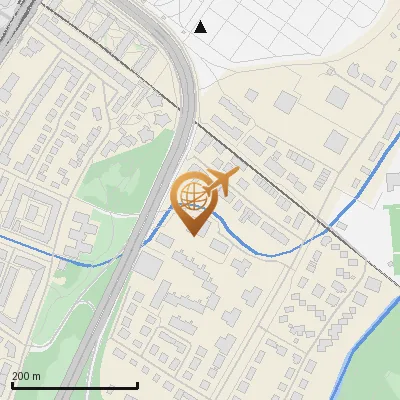 Karte Amsterdamer Straße 3, 80805 München