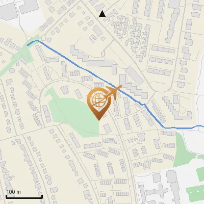 Karte An der Berner Au 79, 22159 Hamburg