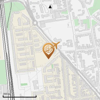 Karte An der Drehscheibe 13-15, 50733 Köln