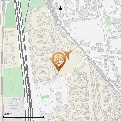 Karte An der Drehscheibe 5-11, 50733 Köln