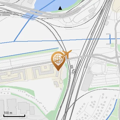 Karte An der Hafenbahn 1-3, 20539 Hamburg