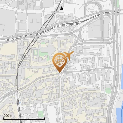 Karte An der Malzmühle 1-6, 50676 Köln