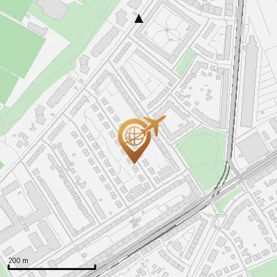 Karte Anemonenstraße 24-25, 81547 München