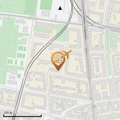 Karte Angererstraße 3-10, 80796 München