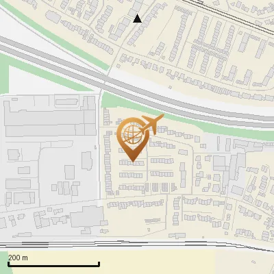 Karte Ansgarstraße 1-4, 51107 Köln