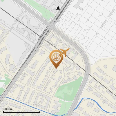 Karte Antwerpener Straße 23-26, 80805 München