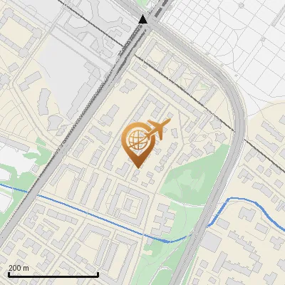 Karte Antwerpener Straße 8-17, 80805 München