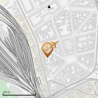 Karte Aquinostraße 12-31, 50670 Köln