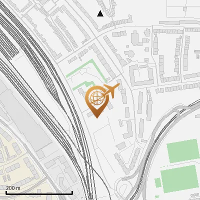 Karte Artushof 1-12, 50739 Köln