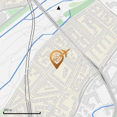 Karte Asamstraße 7-13, 81541 München