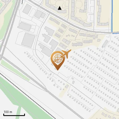 Karte Asbrookdamm 32-34, 22115 Hamburg