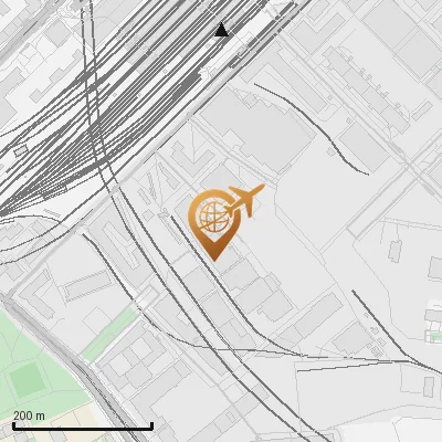 Karte Atelierstraße 16, 81671 München