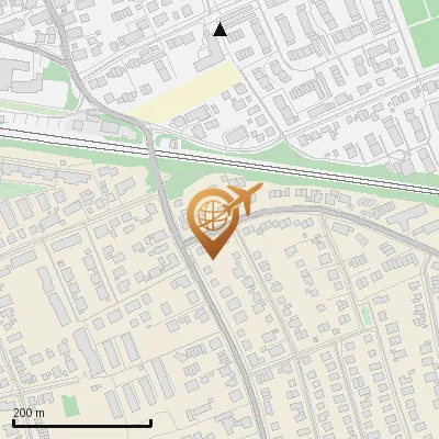 Karte Aubinger Straße 179-187, 81243 München