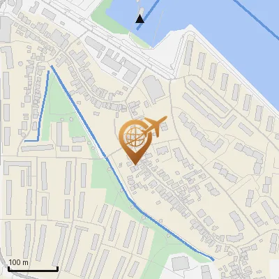 Karte Auedeich 1-2, 21129 Hamburg