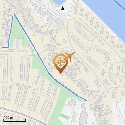 Karte Auedeich 22-24, 21129 Hamburg