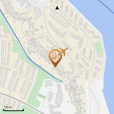 Karte Auedeich 45-52, 21129 Hamburg