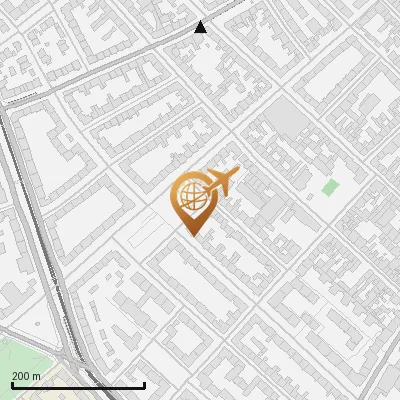 Karte Auerbachplatz 1, 50937 Köln