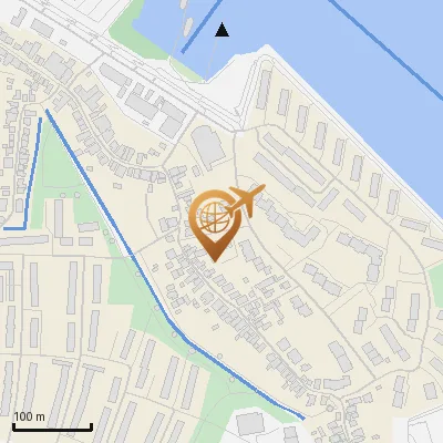 Karte Auesiel 2, 21129 Hamburg