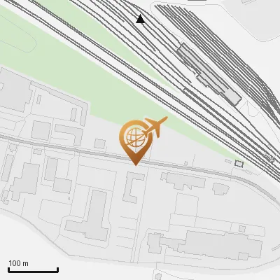 Karte Ausschläger Allee 185, 20539 Hamburg