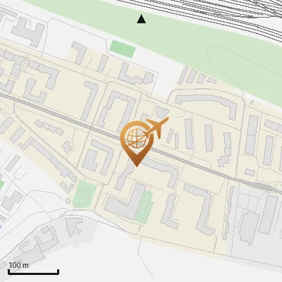 Karte Ausschläger Allee 24-26, 20539 Hamburg