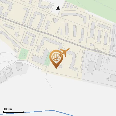 Karte Ausschläger Allee 36-42, 20539 Hamburg