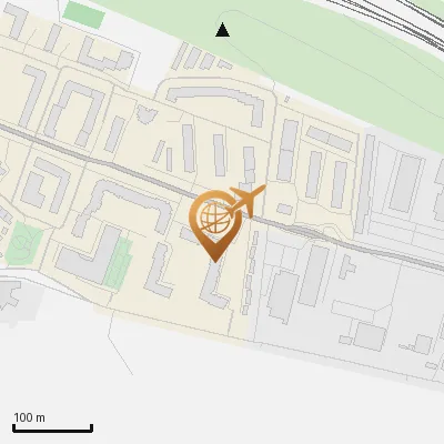 Karte Ausschläger Allee 44-54, 20539 Hamburg