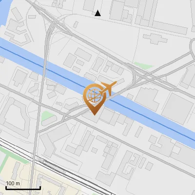 Karte Ausschläger Billdeich 18, 20539 Hamburg