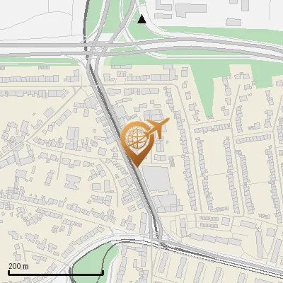 Karte Außemer Straße 1-4, 50737 Köln