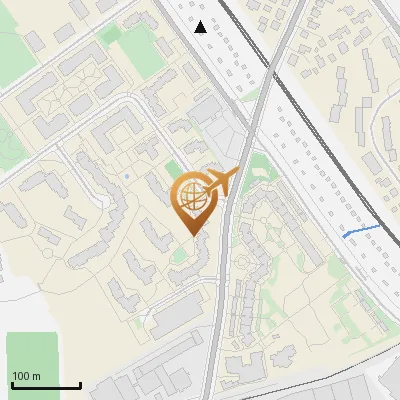 Karte Avenue Charles de Gaulle 1, 13469 Berlin