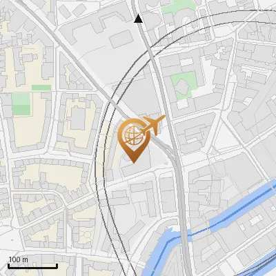 Karte Axel-Springer-Platz 3, 20355 Hamburg