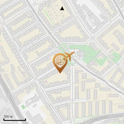 Karte Bei der Apostelkirche 5-13, 20257 Hamburg